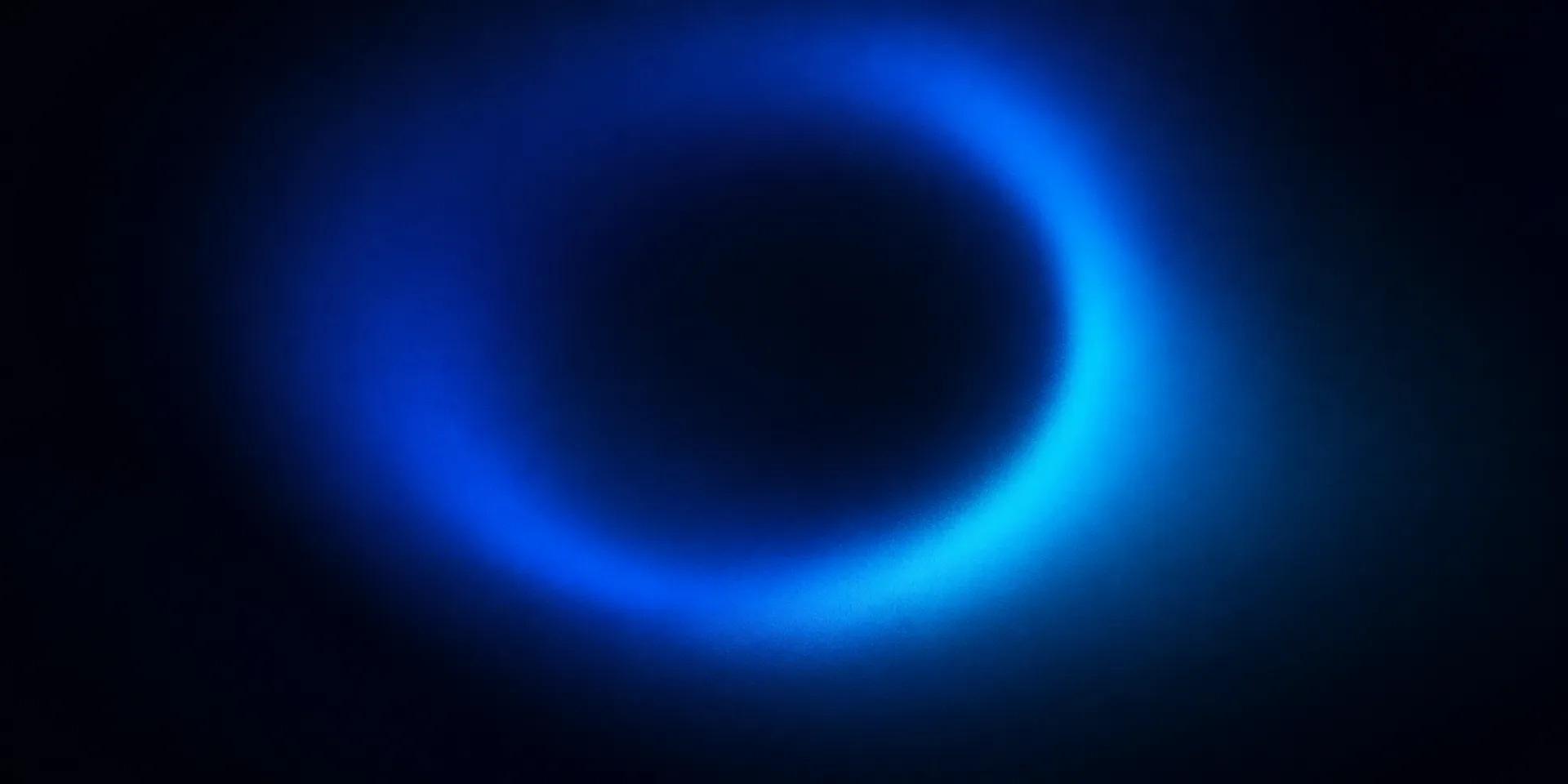 Halo abstracto en tonos azules