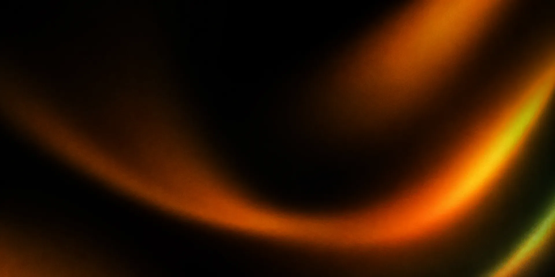 Halo abstracto en tonos naranja y ámbar